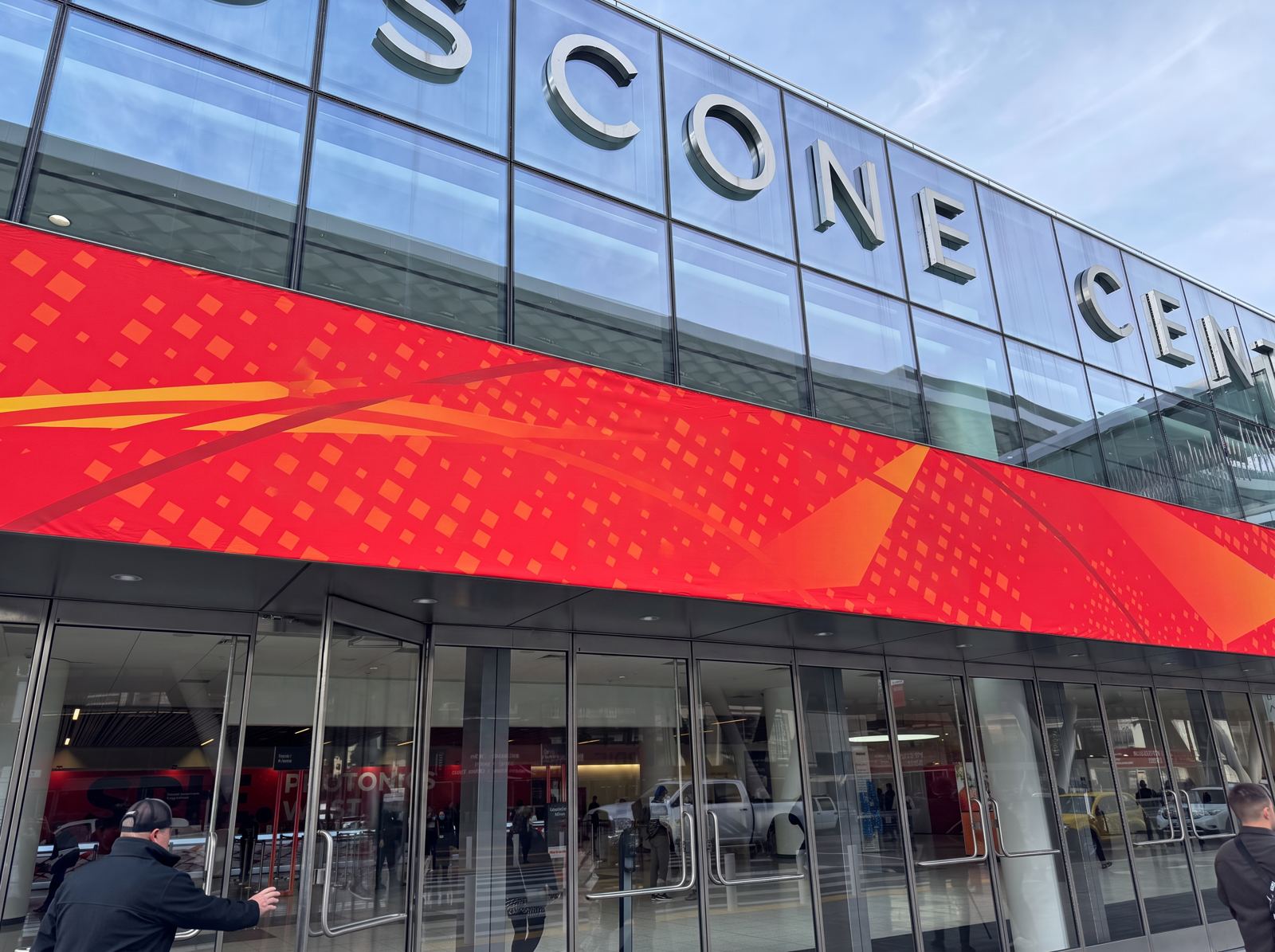 SPIE Photonics West entrance at Moscone Center